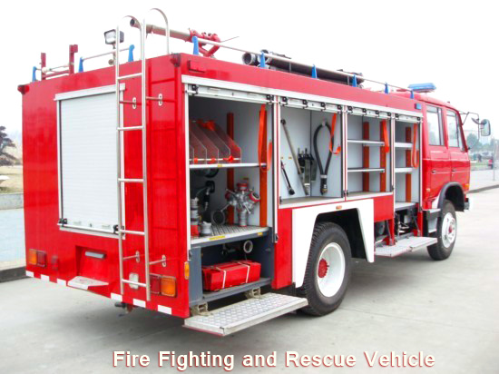 ফায়ার ফাইটিং ও রেসকিউ ভেহিকেলস
