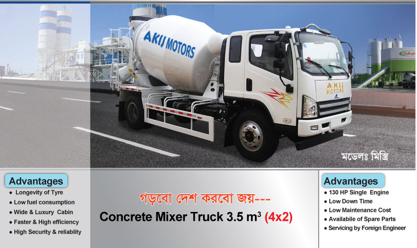 ReadyMix Concrete Mixer 3.5 CBM