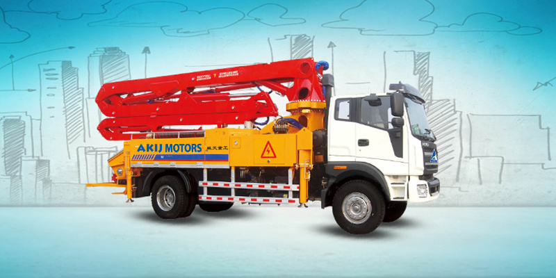 Truck Mounted Boom Pump